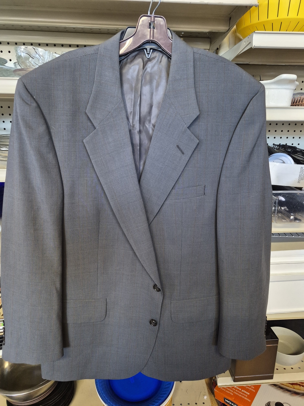Burrberry's London Gray Men's Blazer Jacket